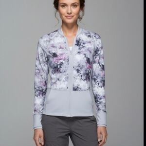 Lululemon Spring Jacket Lightweight Flower Pattern Fairycore Size 8